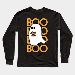 boo halloween Long Sleeve T-Shirt